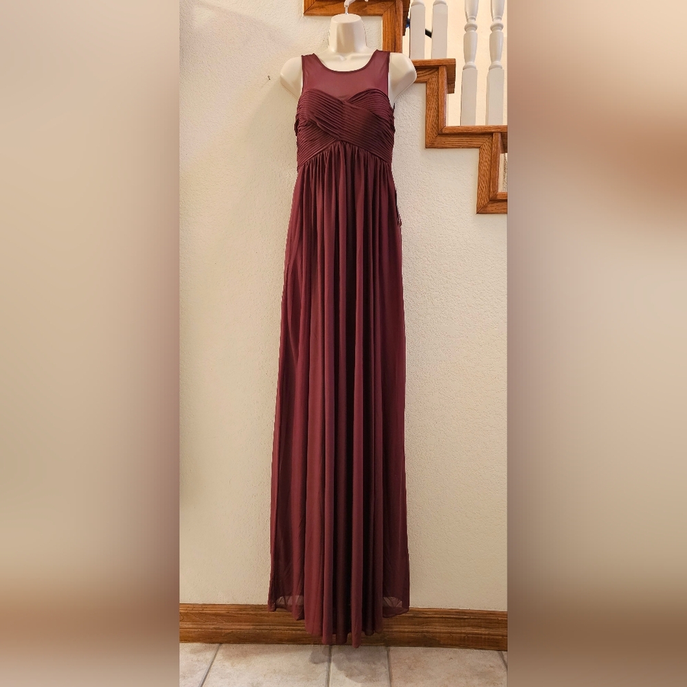Birdy Grey Ryan Cabernet Maxi Dress Size S NEW WITH TAGS